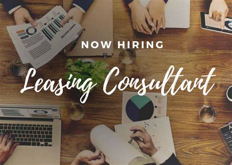 part time leasing consultant|leasing consultant hiring near me.